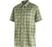 MAIER SPORTS Herren Hemd Kasen S/S M He-Hemd 1/2 Arm el. (3000984RE) 50 green check M20062