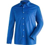 MAIER SPORTS Herren Hemd Mats L/S He-Hemd 1/1 Arm el. (3000175RE) 58 blue / brown check