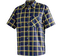 MAIER SPORTS Herren Hemd MAURO 1/2 Arm (442910) 50 blue check