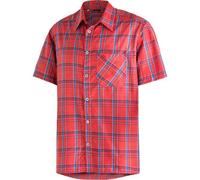 MAIER SPORTS Herren Hemd MAURO He-Hemd 1/2 Arm (3000486RE) 54 hot chilli / strong blue