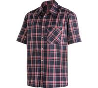 MAIER SPORTS Herren Hemd MAURO He-Hemd 1/2 Arm (3000486RE) 60 night sky / chilli check
