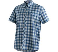 Maier Sports Kasen Hemd 1/2 Herren 48 blue check