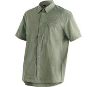 Maier Sports Mats Kurzarmhemd Green Check S (3000131-M20275-48)