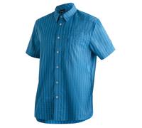 Maier Sports M Mats S/s Herren T-Shirt - Blue Check - 54