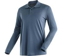 MAIER SPORTS Herren Polo Ulrich L/S He-Polo 1/1 Arm (3000999RE) 3XL ensign blue