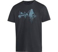 Maier Sports Wander-/Freizeit Tshirt Tilia Pique (Polyester, schnelltrocknend) schwarz Herren, Größe XXL