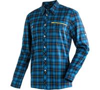 Maier Sports Kasen Herren Hemd, blau 50