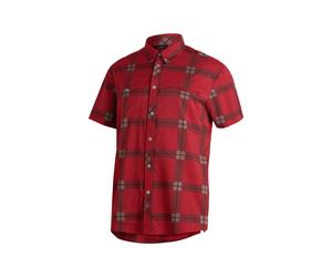 Maier Sports Kasen S/S M Männer Outdoorhemd - 50 - red check