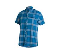 Maier Sports Kasen S/S M Männer Outdoorhemd - 64 - blue check