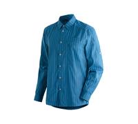 Maier Sports Mats L/S Männer Funktionshemd - 58 - blue check