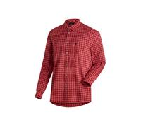 Maier Sports Mats L/S Männer Funktionshemd - 58 - red check