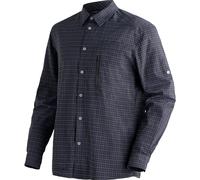 Maier Sports Mats Long Sleeve grey check (M19578) 60