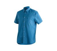 Maier Sports Mats S/S Männer Funktionshemd - 48 - blue check