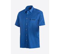 Maier Sports Mats S/S Shirt blue / brown check