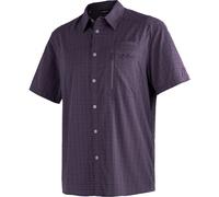 Maier Sports Mats Short Sleeve grey check (M19578) 72