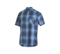 Maier Sports Mauro Männer Outdoorhemd - 62 - blue-graphite-check