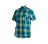 MAIER SPORTS Herren Hemd MAURO He-Hemd 1/2 Arm (3000486RE) 66 corn-petrol-poppins-check