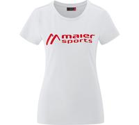 Funktionsshirt MAIER SPORTS "MS Tee W" Gr. 38, weiß Damen Shirts (96095214-38) weiß
