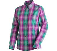 Maier Sports Nanni Langarmhemd 42 Lilac / Berry / Green / Check