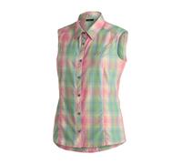 Maier Sports - Women's Paloma - Bluse, Gr. XL 44, bunt (Pink/Muslin/Green/Check)