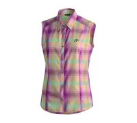 Maier Sports - Women's Paloma - Bluse, Gr. 5XL 52, bunt (Lilac/Berry/Yellow/Check)