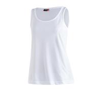 Maier Sports Damen Top Petra – Ärmellos, Rundhals, dryprotec, atmungsaktiv, NFC, Weiß 44