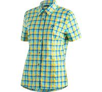 Maier Sports Philina blue yellow check (M20300) 50
