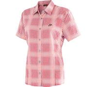 MAIER SPORTS Damen Hemd PHILINA Da-Bluse 1/2 Arm red check 38 (4065306392781)