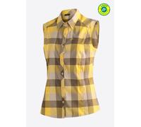 Maier Sports Sana sleeveless Frauen Funktionsbluse - 40 - yellow check