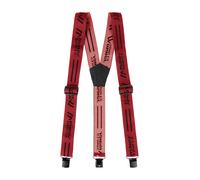 Maier Sports Suspender Hosenträger (Größe ONE SIZE, rot)