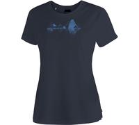 Maier Sports Damen Shirt Tilia Pique W – 1/2-Arm, 100% Polyester – night sky Gr. 34