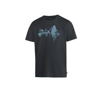 Maier Sports Tilia Pique M, Herren T-Shirt, Funktionsshirt mit Rundhals für Wandern und Freizeit, dryprotec Technologie, Atmungsaktiv, NFC-Chip für einfaches Recycling, Schwarz, 3XL