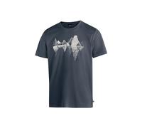 Maier Sports Tilia Pique M, Herren T-Shirt, Funktionsshirt mit Rundhals für Wandern und Freizeit, dryprotec Technologie, Atmungsaktiv, NFC-Chip für einfaches Recycling, Grau, 3XL