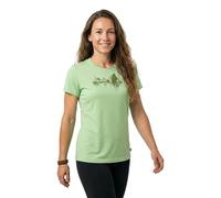 Maier Sports Tilia Pique W, Damen T-Shirt, Funktionsshirt mit Rundhals für Wandern und Freizeit, dryprotec Technologie, Atmungsaktiv, NFC-Chip für einfaches Recycling, Grün, 36