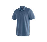 Maier Sports Ulrich, Herren Poloshirteichtes Piqué-Funktionspoloshirt für Wandern und Freizeit, dryprotec Technologie, Atmungsaktiv, NFC-Chip für einfaches Recycling