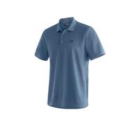 Maier Sports Ulrich, Herren Poloshirteichtes Piqué-Funktionspoloshirt für Wandern und Freizeit, dryprotec Technologie, Atmungsaktiv, NFC-Chip für einfaches Recycling