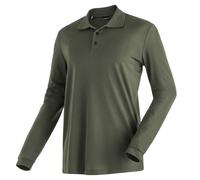 Maier Sports Ulrich L/S Poloshirt Langarm Herren green goose 4XL