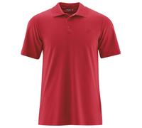 Maier Sports Herren Poloshirt Ulrich Piqué-Funktionsshirt dryprotec atmungsaktiv NFC 5XL rot