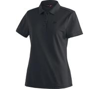 Maier Sports Ulrike Damen Poloshirt, schwarz 40