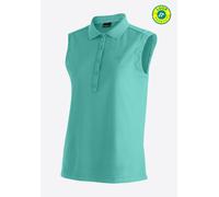 Maier Sports Ulrike sleeveless Frauen Polo Shirt - 44 - Surf City