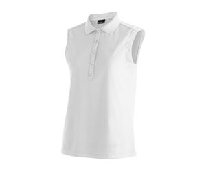 Maier Sports Ulrike sleeveless Frauen Polo Shirt - 48 - white