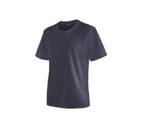 Maier Sports Walter, Herren T-Shirt, Funktionsshirt mit Rundhals für Wandern und Freizeit, dryprotec Technologie, Atmungsaktiv, NFC-Chip für einfaches Recycling, Dunkelblau, L