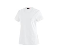 Maier Sports Waltraud, Damen T-Shirt, Funktionsshirt mit Rundhals für Wandern und Freizeit, dryprotec Technologie, Atmungsaktiv, NFC-Chip für einfaches Recycling, Weiß, 52