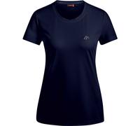 Maier Sports Waltraud Damen T-Shirts blau Größe 3XL Trekking Elastisch