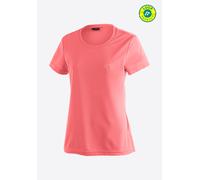 Funktionsshirt MAIER SPORTS "Waltraud", Damen, Gr. 42, rosa (altrosa), 100% Polyester, Rundhals, Kurzarm, Shirts, Damen T-Shirt, schnelltrocknendes Freizeitshirt, Regular Fit (30910329-42) altrosa