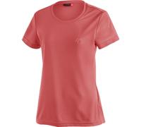 Funktionsshirt MAIER SPORTS "Waltraud", Damen, Gr. 40, rot (karminrot), 100% Polyester, Rundhals, Shirts, Damen T-Shirt, schnelltrocknendes Freizeitshirt, Regular Fit (94418246-40) karminrot