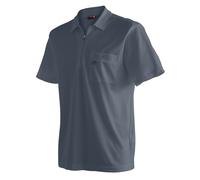 Maier Sports Wander-/Freizeit Polo Arwin 2.0 (atmungsaktiv, schnell trocknend) graphitegrau Herren, Größe M