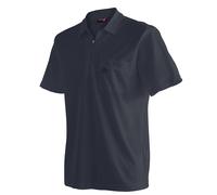 Maier Sports Wander-/Freizeit Polo Arwin 2.0 (atmungsaktiv, schnell trocknend) nachtblau Herren, Größe M