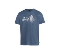 Maier Sports Wander-/Freizeit Tshirt Tilia Pique (Polyester, schnelltrocknend) blau/grau Herren, Größe XL