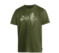 Maier Sports Wander-/Freizeit Tshirt Tilia Pique (Polyester, schnelltrocknend) dunkelgrün Herren, Größe XXL